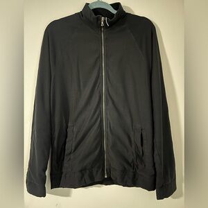 James Perse 100%supima cotton front full zipper jacket